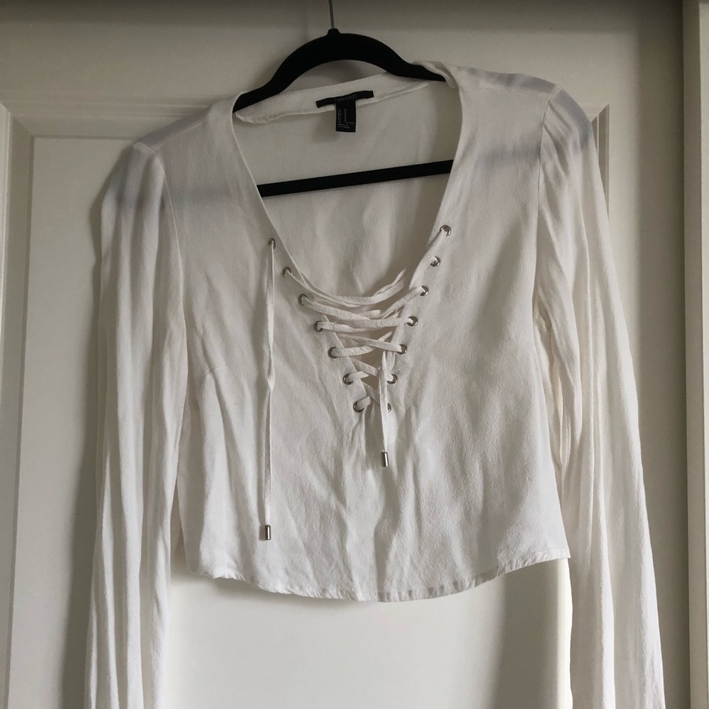 Lace Up Top